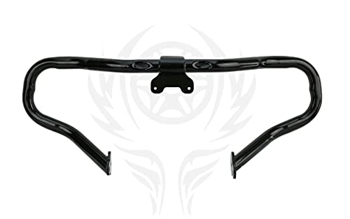 Chopped Engine Guard For Harley Touring Street Glide/Electra Glide/Revival/Road King 2014-2022 Gloss Black (Gloss Black) #TOP2