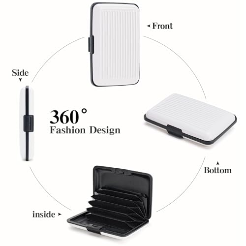 Image of Women Credit Cards Holder,RFID Blocking Protection Aluminum Metal Wallet for Men Women Business Card Holder