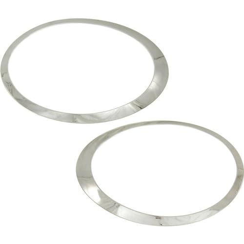 Anneau de phare pour R56 R55 R57 ABS chrome argent 51137149905 entourage de feux