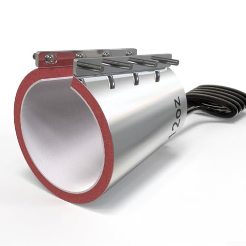 Machine d'impression de 255,1 g, portée 204,4 °C et tampon de transfert de chaleur en silicone pour tasse pour puissance pour sublimation 250 W 500 W 481,9 g (conique de 50 ml)