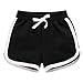 Girls Boys 3 Pack Running Athletic Cotton Shorts, Toddler Workout and Fashion Dolphin Summer Beach Sports 10-12