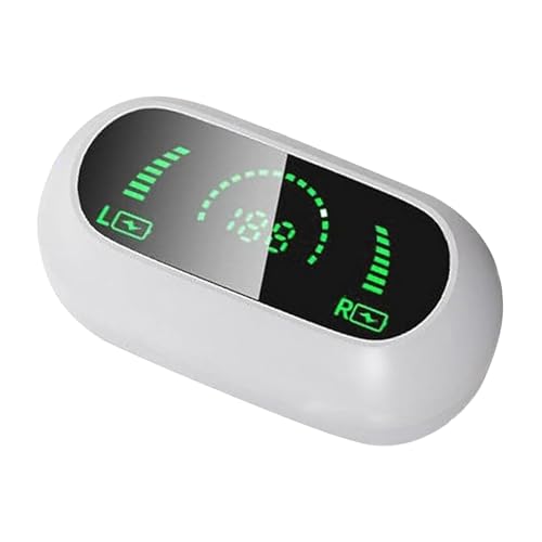 Filvczt Auriculares con Clip De Oreja Morrat, Auriculares De Oreja Abierta, Verdaderos Inalámbricos, con Duración Batería Larga, Resistente Sudor, 84x32x44.2mm, /, para Hombres Y Mujeres