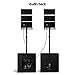 PRORECK Club 8000 18-inch 8000W P.M.P.O Stereo DJ/Powered PA Speaker System Combo Set 6 Line Array Speakers and Two 18 inch Subwoofers with Bluetooth/USB Drive Read/SD Card/Remote Control