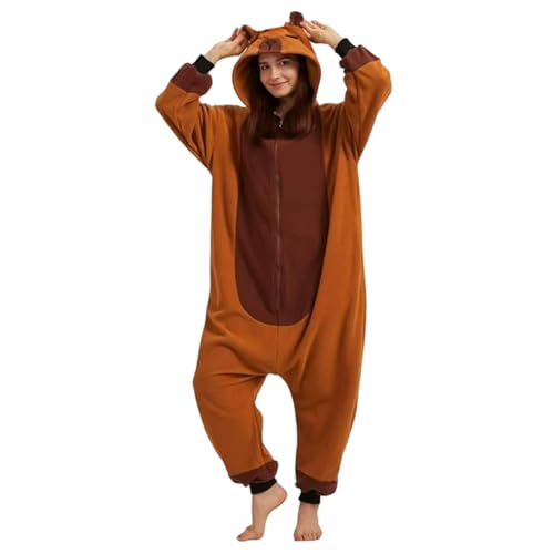 Pyjamas capybara mignon pour des soirées cocooning et des nuits chaudes à la maison