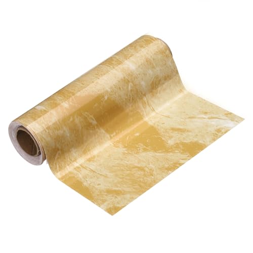 sourcing map Papel tapiz de grano de madera de 5 pulgadas x 16.4 pies, PVC, autoadhesivo, marco texturizado, impermeable, papel tapiz decorativo para pared, suelo, puerta, mesa, gabinetes, escritorio