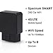 Spectrum Smart OBD GPS Tracker-WiFi Hotspot - Speed Monitoring - Route History - Geo Fence - Engine Diagnosis - Family or Fleets - 9.95/Month