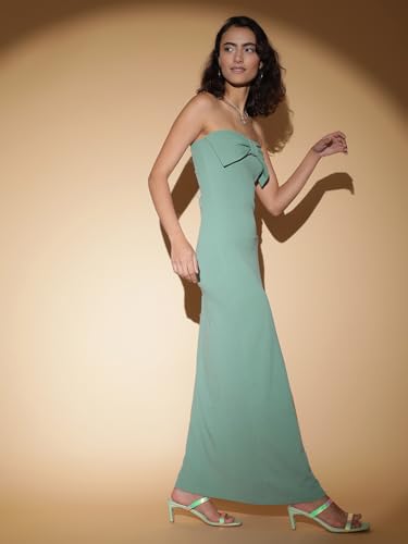Image of KOTTY Women's Sheath Ankle Length Stylish Looking Wave Crest Dress