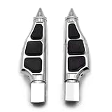 HONGK- Stiletto spike Footpegs Rear Compatible with Vulcan 900 Classic ZX-11R ZX-12R ZX-14R [B07NXNSP8L]
