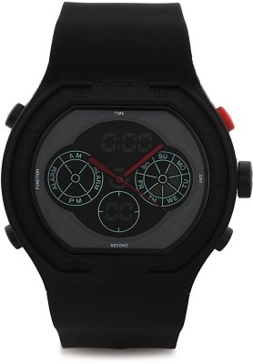 Fastrack Analog Black Dial Digital Watch for Men - 38008PP01