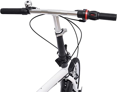 Fahrrad Für Erwachsene, Klapprahmen, 6-Gang-Geschwindigkeit, Doppel-V-Bremse, Robuster Ständer, 20 Zoll, Für Studenten, Büroangestellte A,20in – Bild 5