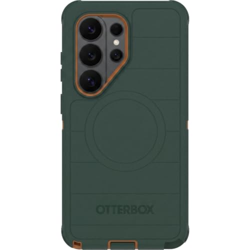 Image of OtterBox Samsung Galaxy S26 Ultra (Only) - Defender Series Case - Green Intrigue - Tough - Rugged & Durable - Samsung Galaxy Phone Case with Magnets