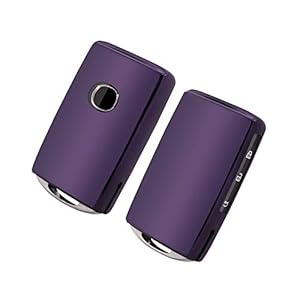 LFOTPP Mazda3 CX-30 CX-5 CX-8 Sleutelhoes, CX30 CX5 CX8 TPU Silicone Autosleutel, Sleutelhoes Beschermhoes Accessoires (Paars Zwart)