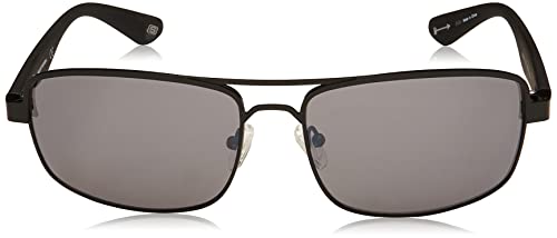 Skechers Men's Se6016 Aviator Sunglasses, Black, 59 mm3