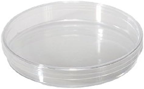 Pack of 20 Plastic Petri Dishes: 90 x 15