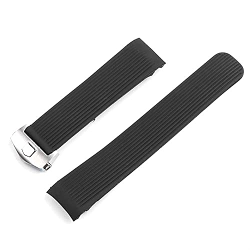 [SADHUWRQC] vXgbv 20MM 22MM X|[c o[ VR NVbN h voh Xgbv J[uGh uXbg Y pXgbv(2 Silver Buckle 20mm)