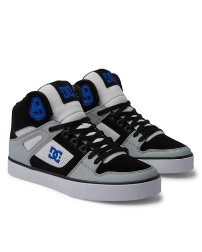 Dcshoes   Pure High Top Leather Shoes, Zapatillas Hombre, Schwarz, 43 EU