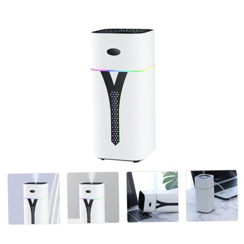 Mini humidificateur d'air USB nomade avec veilleuse LED colorée pour bureau et maison