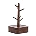 Produktbild Nordic Style Schwarz Walnuss Massivholz Schmuckständer Hängende Halsketten Ringe Ohrringe Schmucktisch Aufbewahrungsbox Creative Rack Schmuck Multifunktionsspeicherung