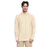 Style fonctionnel : doté d'une capuche pour une protection supplémentaire du cou et de trous pour les pouces pour un placement sûr des manches, ce sweat à capuche pour homme améliore la sécurité solaire.