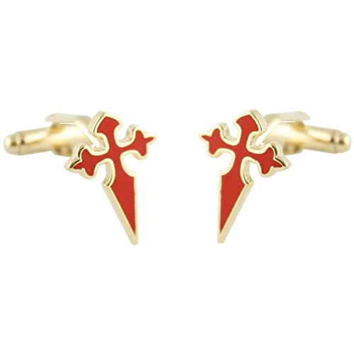 MASGEMELOS - Gemelos Cruz de Santiago Cufflinks
