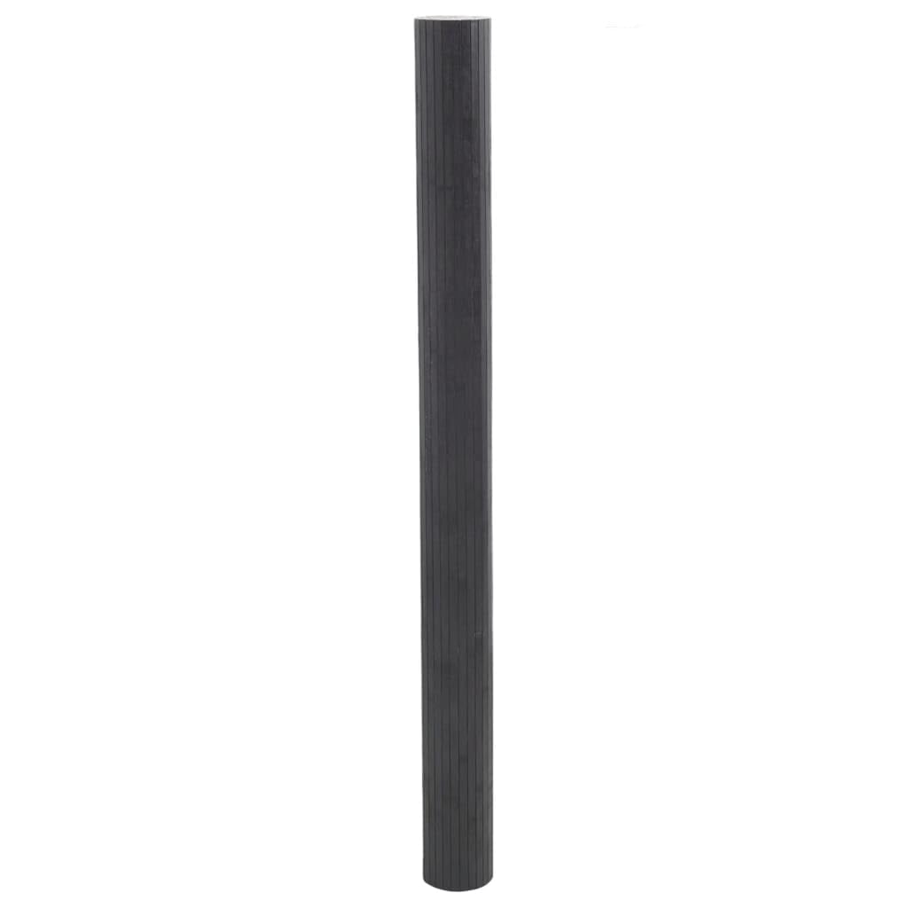Bambusowy parawan, szary, 400 x 165 cm, ścianka działowa jako ochrona prywatności, wolnostojąca, składana, nieprzejrzysta, mobilna, do salonu, sypialni, biura, biura