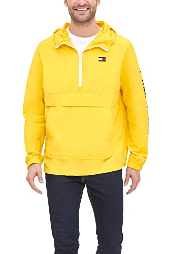 Image of Tommy Hilfiger Men's Retro Lightweight Taslan Popover Jacket