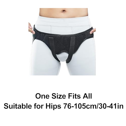 Faja Hernia para Hombres y Mujeres Ajustable con Almohadillas miniatura 2