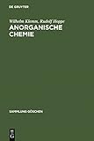  Anorganische Chemie (Sammlung Göschen 2623)