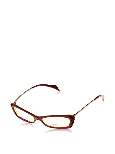 Alexander Mcqueen Montatura Amq 4163_W0B (52 Mm) Bordeaux