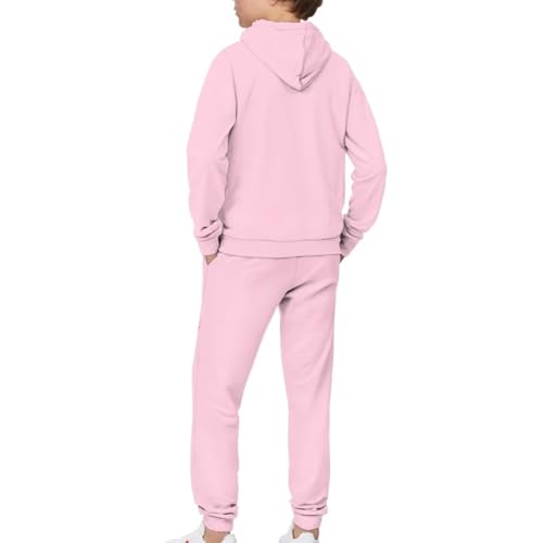 Girls Swimsuit Outfit 2 Piece Tracksuit with Pockets Clothing Set4