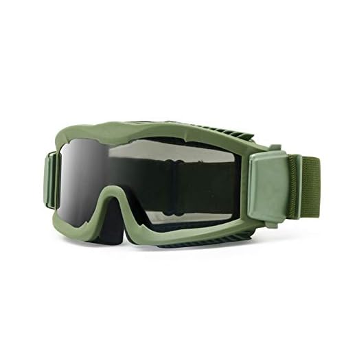 EnzoDate Military Alpha Ballistic Goggles Tactical Army Sunglasses Airsoft CS Paintball Glasses 3 Lens Kit