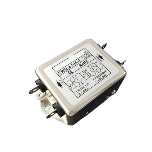 Filtre secteur monophasé CW4L2-10A-T double section pour un courant 220V pur