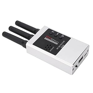 Draagbare Signaaldetector 300-2700MHz met Hoge Nauwkeurigheid – Zilver