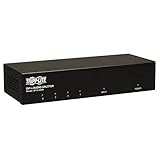 Tripp Lite 4-Port DVI Splitter with Audio and Signal Booster Single Link – 1920x1200 at 60Hz / 1080p (DVI F/4xF)(B116-004A)
