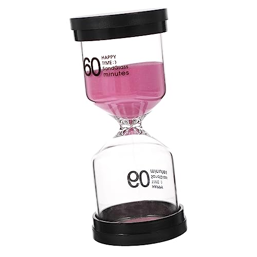 Cabilock Temporizador de Reloj de Arena Reloj de Pared para Dormitorio Segundos Mostrar Kitchen Timer Home Decor Delicada decoración de Reloj de Arena Temporizador de Arena Creativo Vidrio