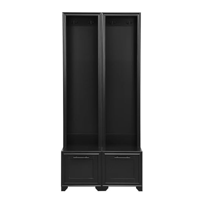 Set of 2-31.4 W * 70.8 H Elegant Free Standing Hall Tree - 3 - in - 1 for Hallway & Living Room