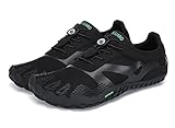 Zapatillas de Trail Running Minimalistas Hombre Barefoot Respirable Secado rápido Hombres Zapatos de Agua Deportes Acuáticos Escarpines Negro 42