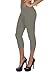 Hollywood Star Fashion Women's Plain Stretch Capri Crop Leggings