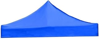 Liummrcy Waterproof Gazebo Cover Replacement Canopy 420d Oxford Cloth Tent Cover for Pop-up Canopy Tent, 2.9 X 2.9 M Blue (top Only) Canopy Cover Replacement, Gazebo Cover, Canopy Cover,