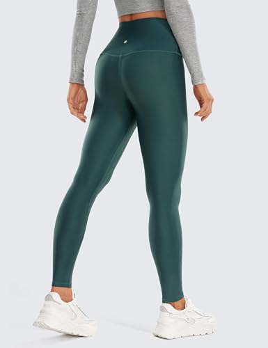 Image of CRZ YOGA Fleece Thermal Leggings 28'' | Thermal, Casual, Full Length, Winter, for Women