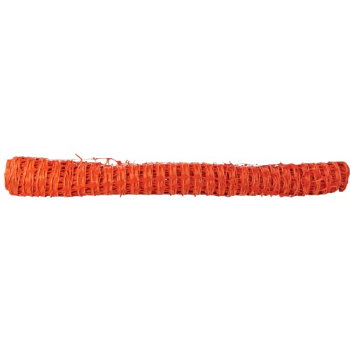 ATERET Safety Fence Roll I 4FT by 100FT, Orange, 140Grams/M2 I Plastic Fencing Barrier for Construction, Pet Fencing, Garden & Event