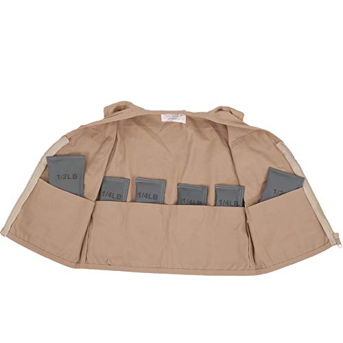 Fun And Function - Weighted Explorer’s Vest - Safari Style Weighted Vest For Kids With Special Needs - Deep Pressure For Anxiety - Large #TOP3