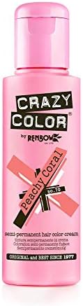 2x Crazy Color Semi-Permanent Hair Dye 2x 100ml (Capri Blue)