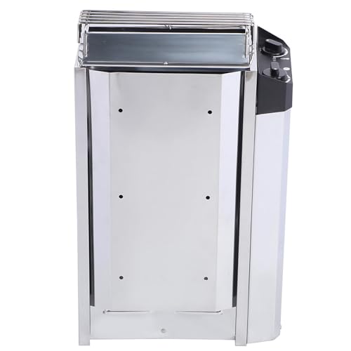 Calentador Sauna, Estufa Para Sauna Equipo De Calefacción De Sauna De Acero Inoxidable Con Control Interno De 3 KW Fácil Control De Temperatura Para Hoteles Piscinas Cubiertas Salas De Sauna (220v)
