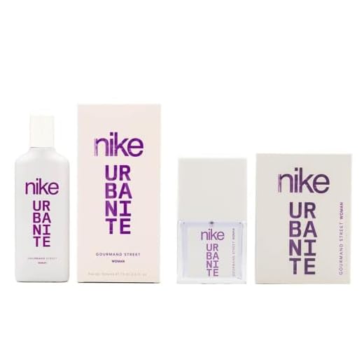 NIKE - Gourmand Street 75 + 30 ml, Perfume Mujer, Colonia Perfumada y en Formato Spray, Eau de Toilette Femenina, Elegante y Fresca, Floral y de Larga Duración