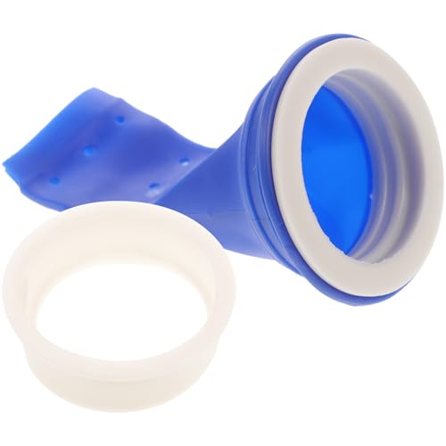 MUSISALY Núcleo de Sellado de Silicona para Desagüe de Piso Antiolor, Accesorio de Baño Fácil de Usar, Color Azul, Dispositivo Permanente para Inodoro y Cocina