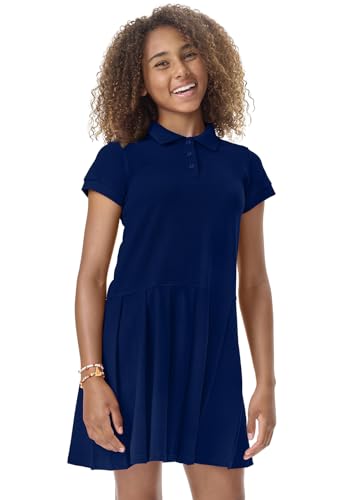 Image of Classroom Girls Polo Dress School Outfit for Toddler,Pleated Skirt