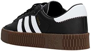 adidas originals white and black samba rose sneakers