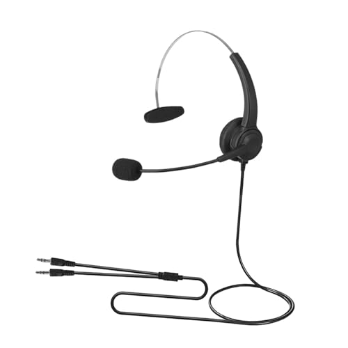 Auricular diadema flexible cómodo para servicio D y llamadas largas 1