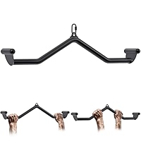 LAT Pull Down Bar DIY Pulley Cable Machine Attachment Biceps Triceps